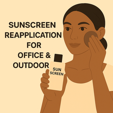 ☀️ Sunscreen Reapplication Hacks for Office & Outdoors