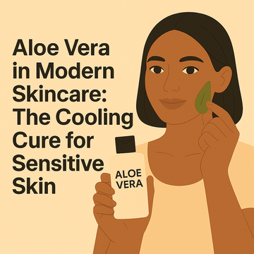 🌿 Aloe Vera in Modern Skincare: The Cooling Cure for Sensitive Skin