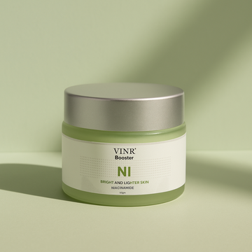 Vinr 10% Niacinamide Face Booster | Fades Acne Marks & Controls Oil | Calms & Brightens Skin | 50 gm