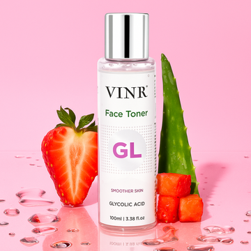 Vinr 7% Glycolic Acid Toner | Gently Exfoliates, Brightens & Refines Texture | With Fruit Acids & Niacinamide | 100 ml
