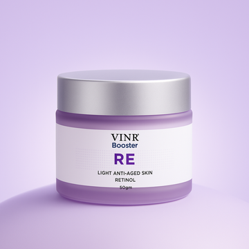 Vinr Retinol Face Booster | Fights Signs of Ageing | Refines Texture | Night Repair Cream | 50 gm