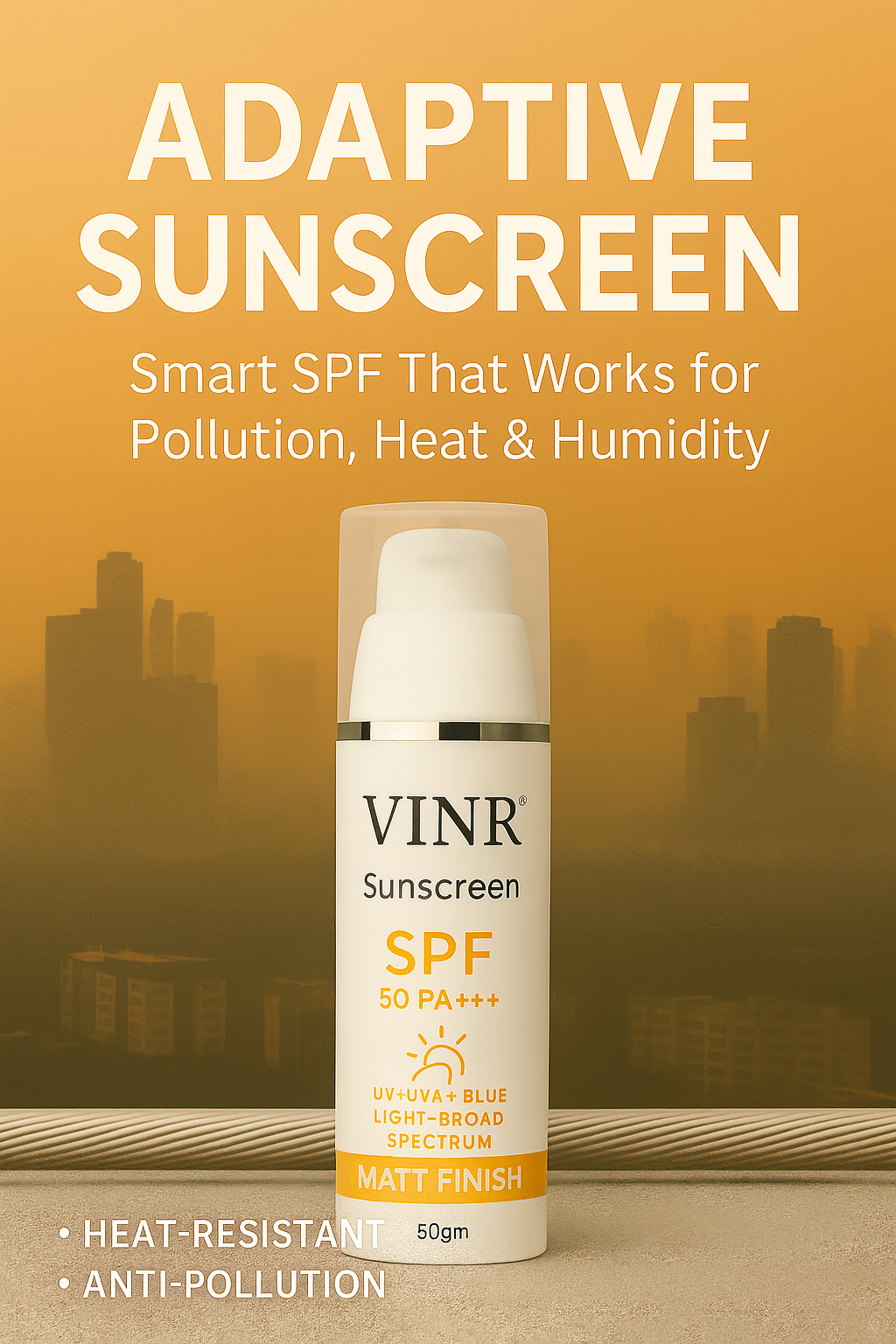 Adaptive Sunscreen: Smart SPF That Works for Pollution, Heat & Humidity