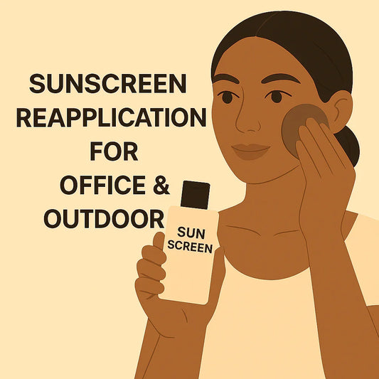 ☀️ Sunscreen Reapplication Hacks for Office & Outdoors