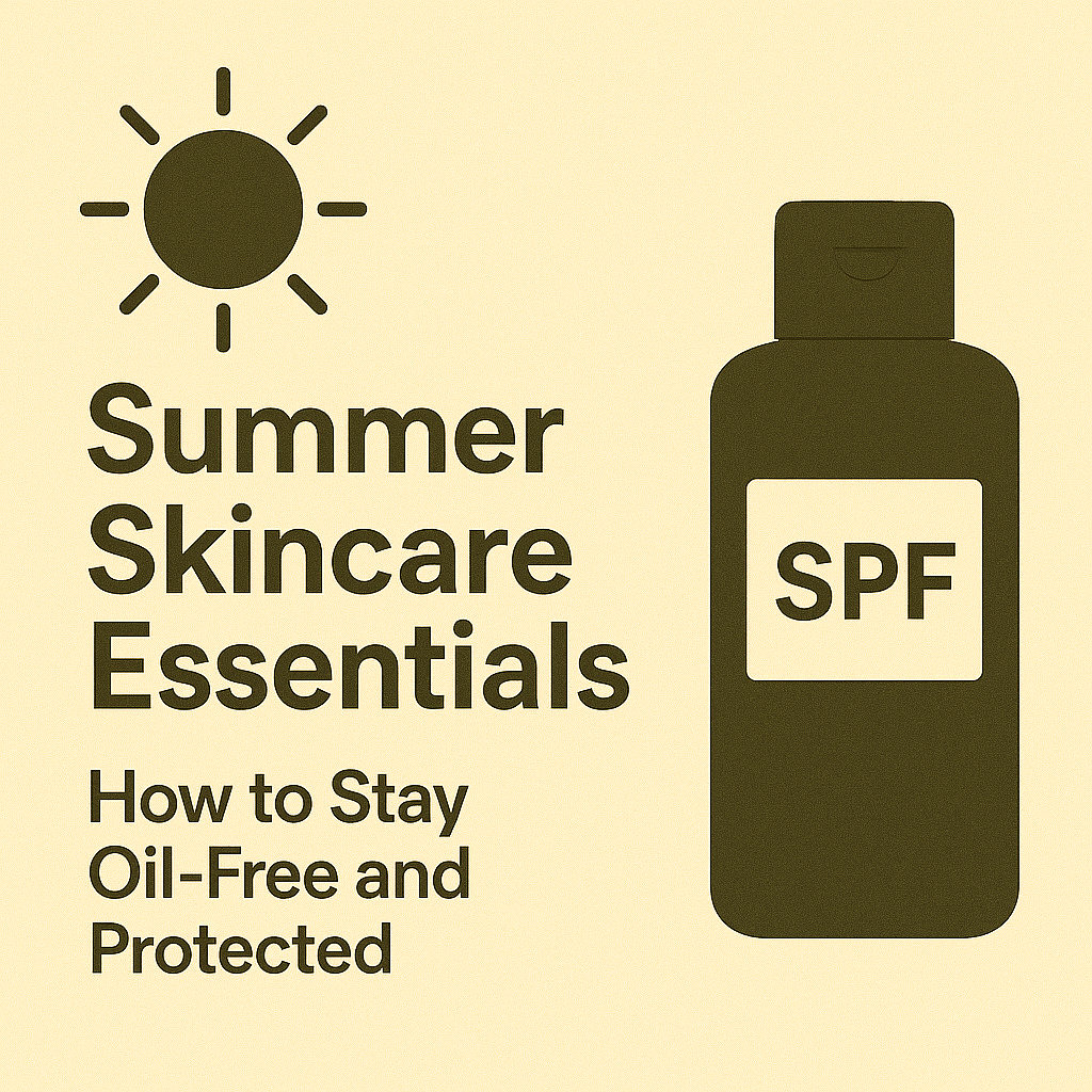 🌞 Summer Skincare Essentials: How to Stay Oil-Free and Protected