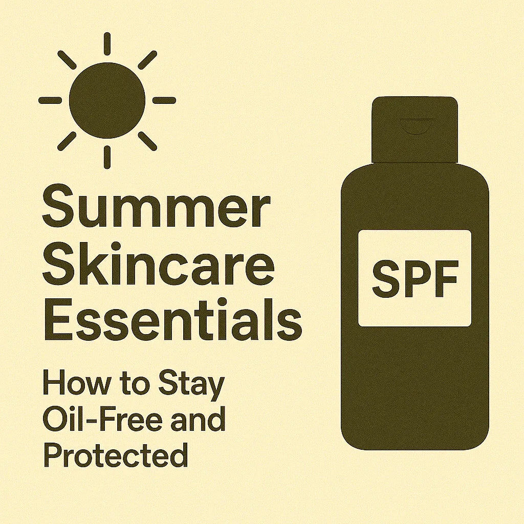 🌞 Summer Skincare Essentials: How to Stay Oil-Free and Protected