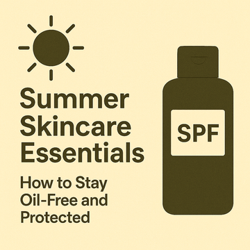 🌞 Summer Skincare Essentials: How to Stay Oil-Free and Protected