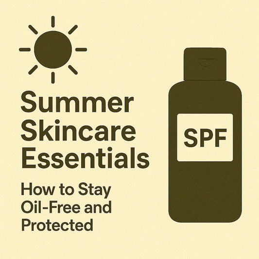 🌞 Summer Skincare Essentials: How to Stay Oil-Free and Protected
