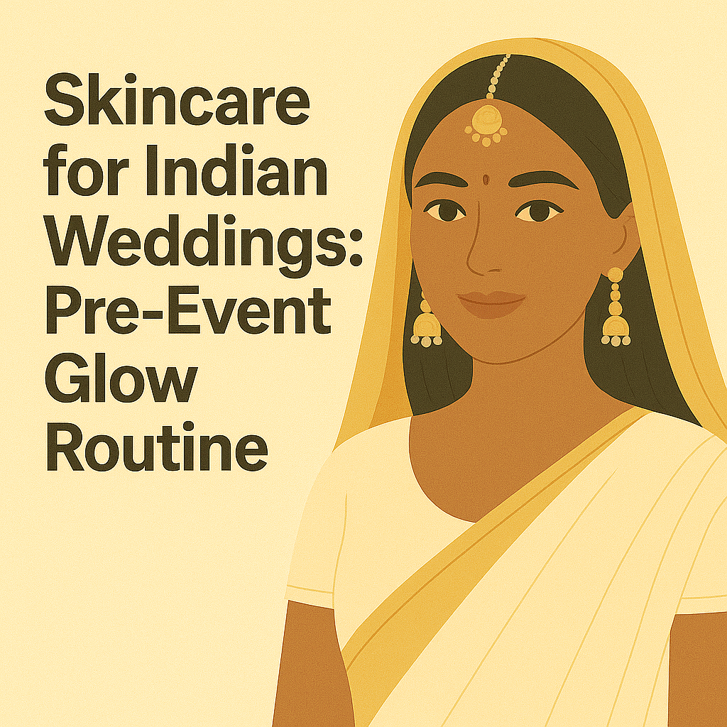 💍 Skincare for Indian Weddings: Pre-Event Glow Routine