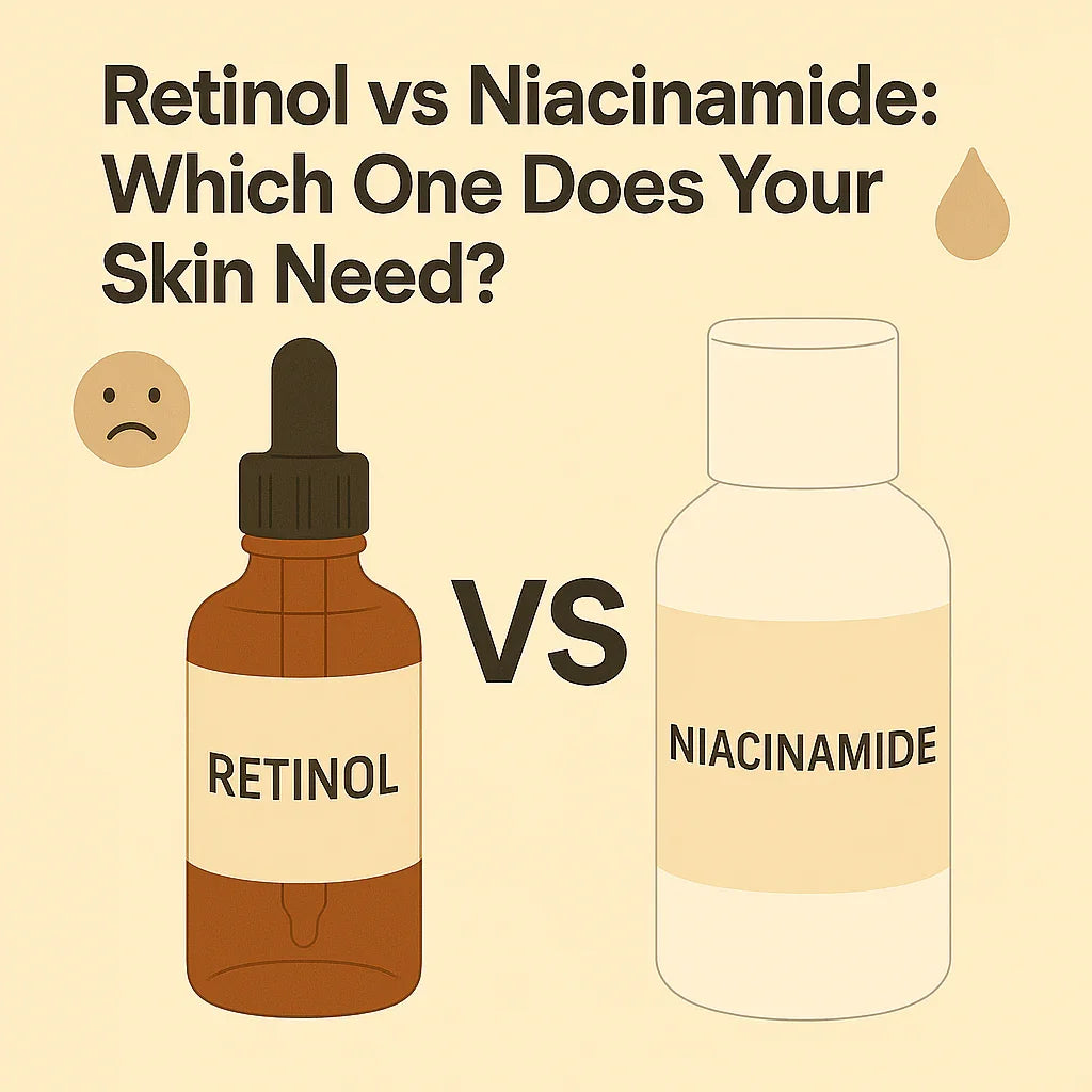 ✨ Retinol vs Niacinamide: Which One Does Your Skin Need?