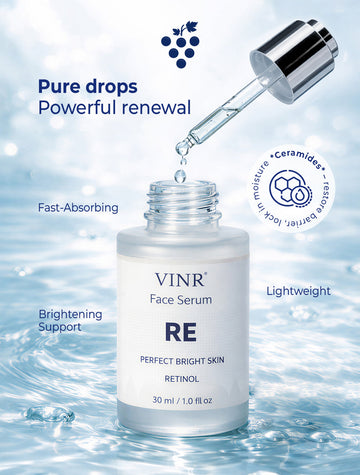 The Science Behind VINR Retinol Face Serum: How Gentle Retinol Helps Improve Skin Texture, Clarity & Long-Term Skin Health
