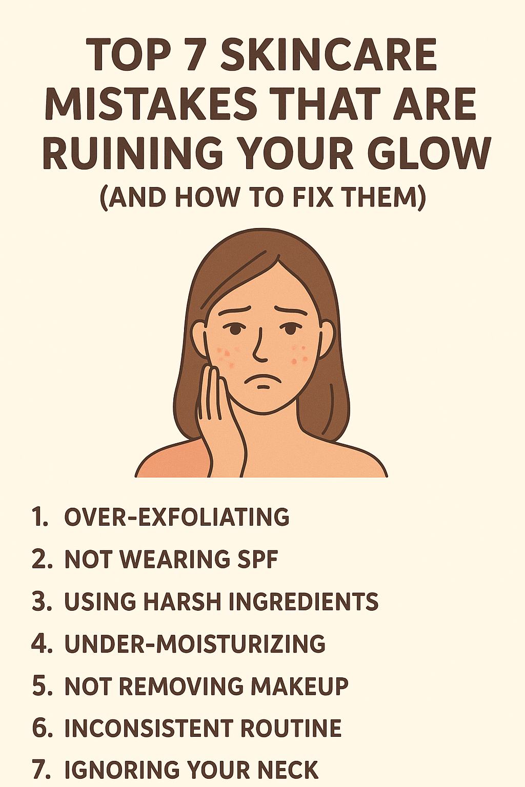 Top 7 Skincare Mistakes That Are Ruining Your Glow (And How to Fix Them)