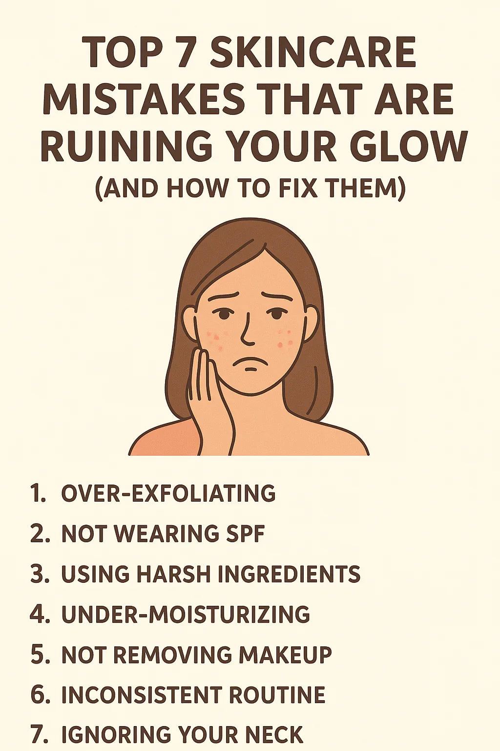 Top 7 Skincare Mistakes That Are Ruining Your Glow (And How to Fix Them)