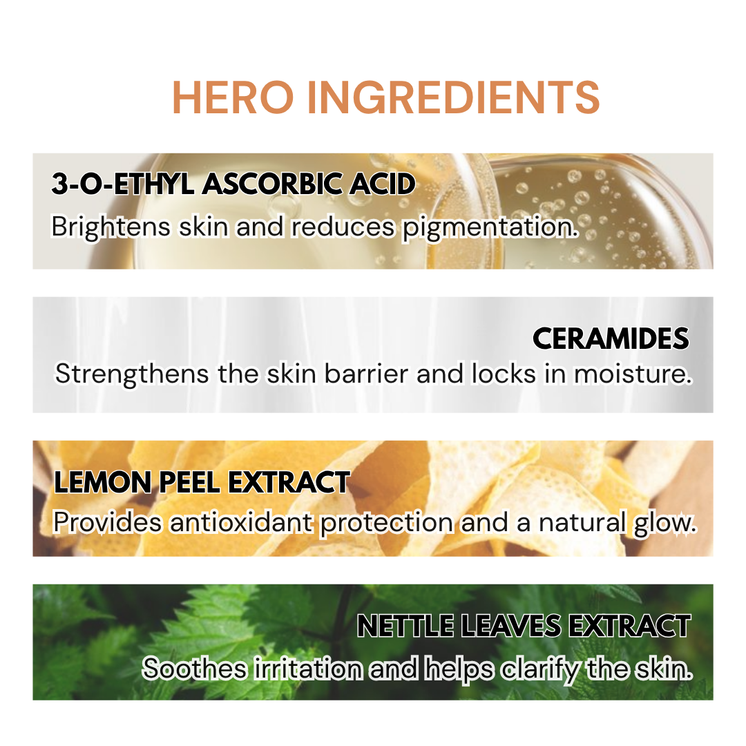 Vinr 10% Vitamin C Face Booster | Brightens Skin & Fades Dark Spots | Lightweight Daily Glow Moisturizer | 50 gm