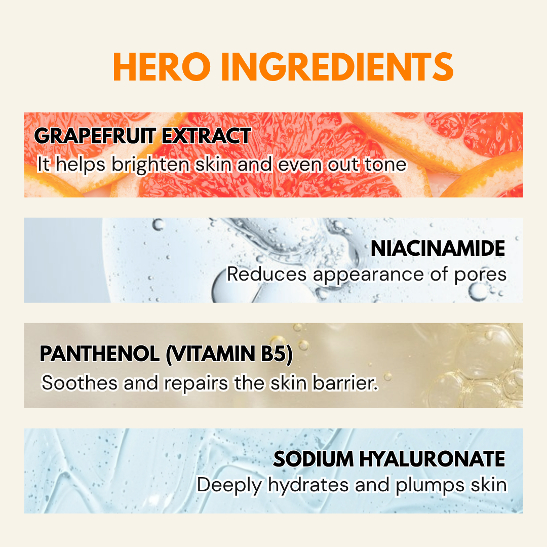 Vinr Vitamin C Facewash | Brightens & Refreshes Skin | Fights Pollution & Tanning | Gentle Gel Cleanser | 100 ml