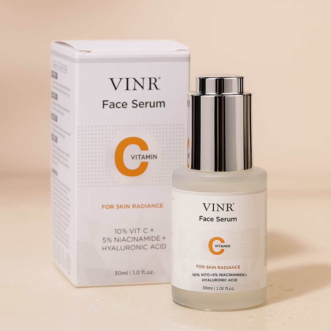 Vinr 10% Vitamin C, 5% Niacinamide Serum | Vitamin C Serum For Glowing Skin | Fades Dark Spots | Brightens Skin| 30 ml