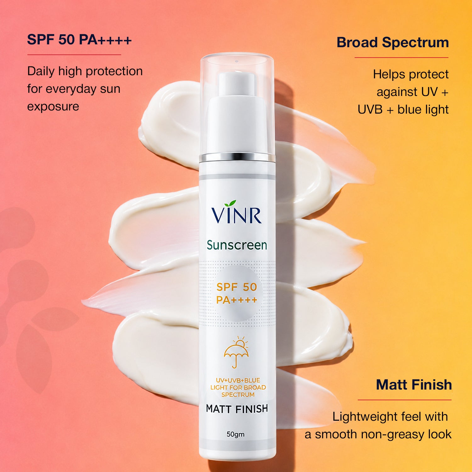 VINR Sunscreen Matt +  Balm Stick Combo