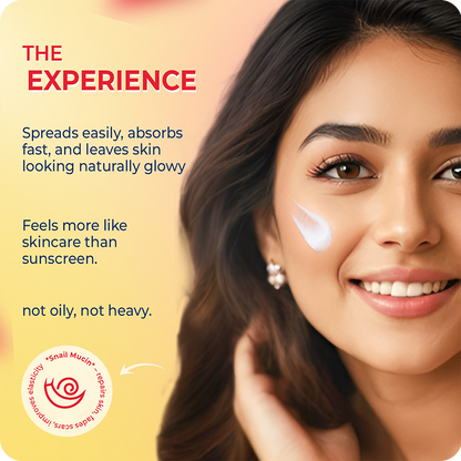 VINR Dewy Sunscreen experience – spreads easily, absorbs fast, leaves dewy finish, feels naturally glowy, not oily, not heavy