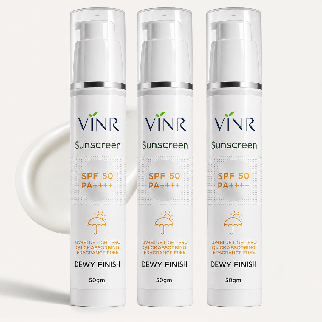 Vinr Dewy Sunscreen SPF 50++++ | 50 gm