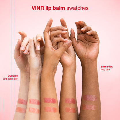 VINR Soft Tinted Ceramide Lip Balm + Lip Sleeping Mask Combo