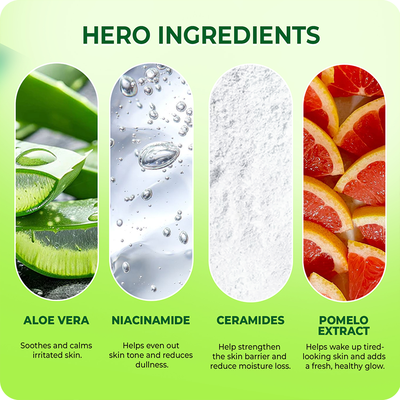 Vinr Refreshing Face Cleanser | With 3% Niacinamide | Balances Oil, Brightens & Calms Skin | 100 ml