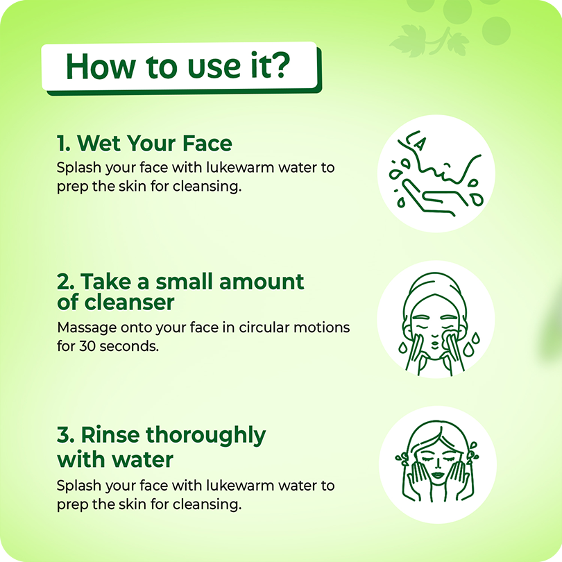 Vinr Refreshing Face Cleanser | With 3% Niacinamide | Balances Oil, Brightens & Calms Skin | 100 ml