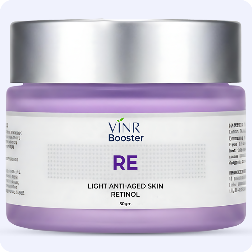 Vinr Retinol Face Moisturiser | Fights Signs of Ageing | Refines Texture | Night Repair Cream | 50 gm
