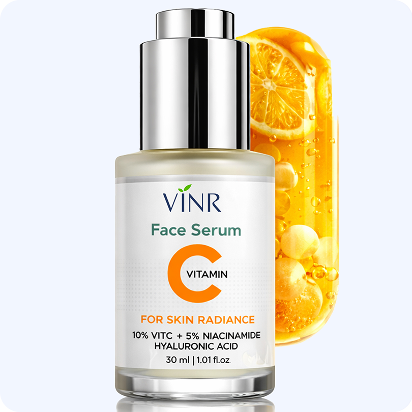 Vinr 10% Vitamin C, 5% Niacinamide Serum | Vitamin C Serum For Glowing Skin | Fades Dark Spots | Brightens Skin| 30 ml