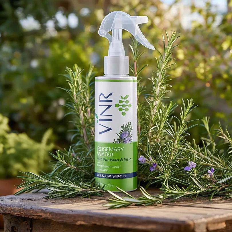 Vinr Rosemary Water Hair Spray with Grape Seed Extract | Reduces Hair Fall | Boosts Growth & Scalp Health | 100 ml