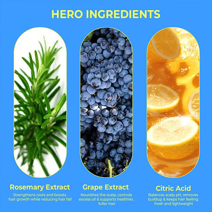Vinr Rosemary Water Hair Spray with Grape Seed Extract | 100 ml