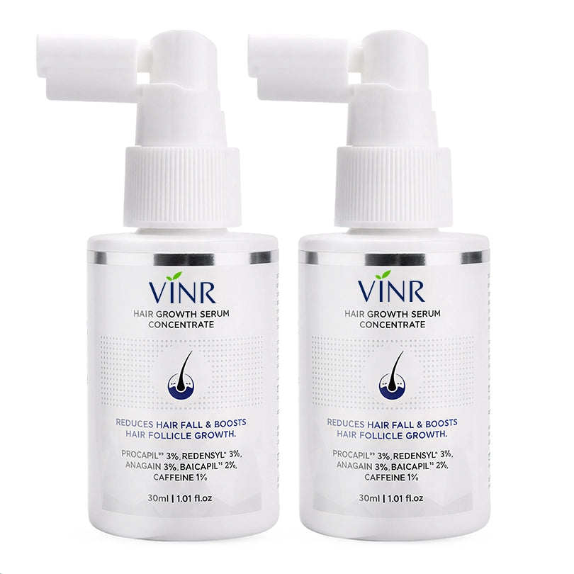 VINR Hair Serum 30ml | Procapil™ 3%, Redensyl™ 3%, Anagain™ 3%, Baicapil™ 3%, Caffeine 1%