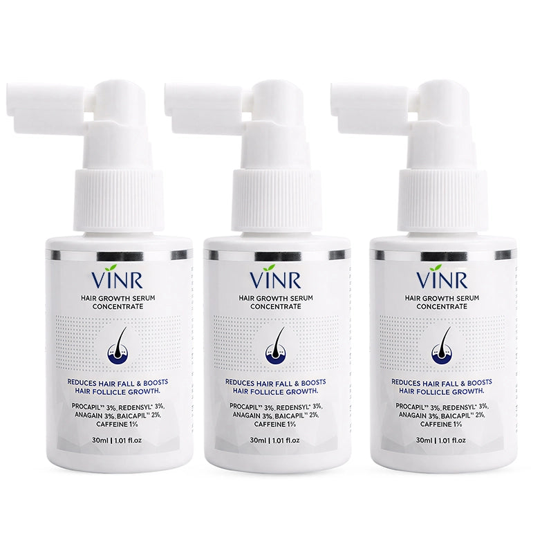 VINR Hair Serum 30ml | Procapil™ 3%, Redensyl™ 3%, Anagain™ 3%, Baicapil™ 3%, Caffeine 1%