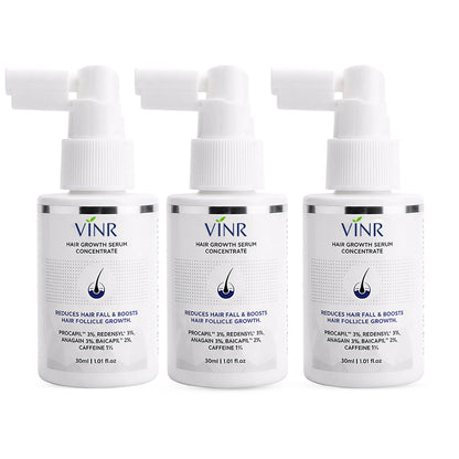 VINR Hair Serum 30ml | Procapil™ 3%, Redensyl™ 3%, Anagain™ 3%, Baicapil™ 3%, Caffeine 1%