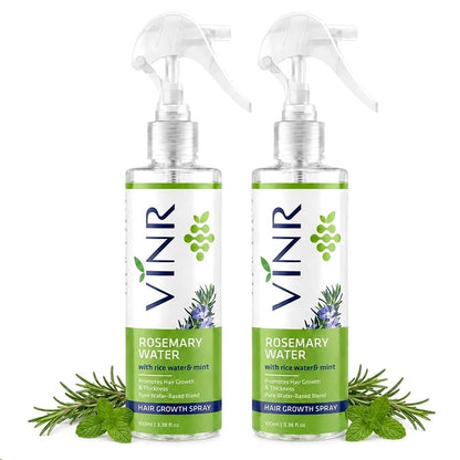 Vinr Rosemary Water Hair Spray with Grape Seed Extract | 100 ml