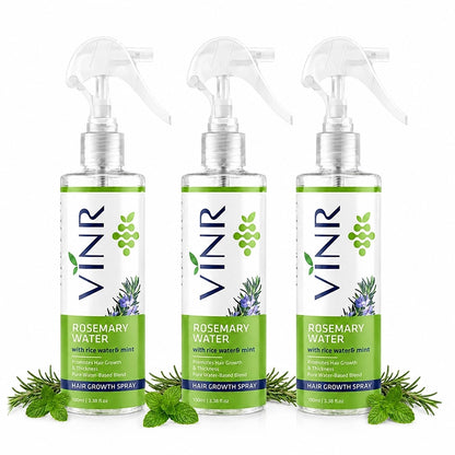 Vinr Rosemary Water Hair Spray with Grape Seed Extract | 100 ml