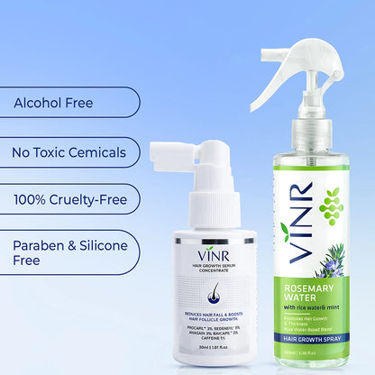 VINR Hair Serum + Hair Spray Combo