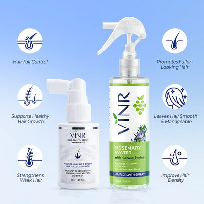 VINR Hair Serum + Hair Spray Combo