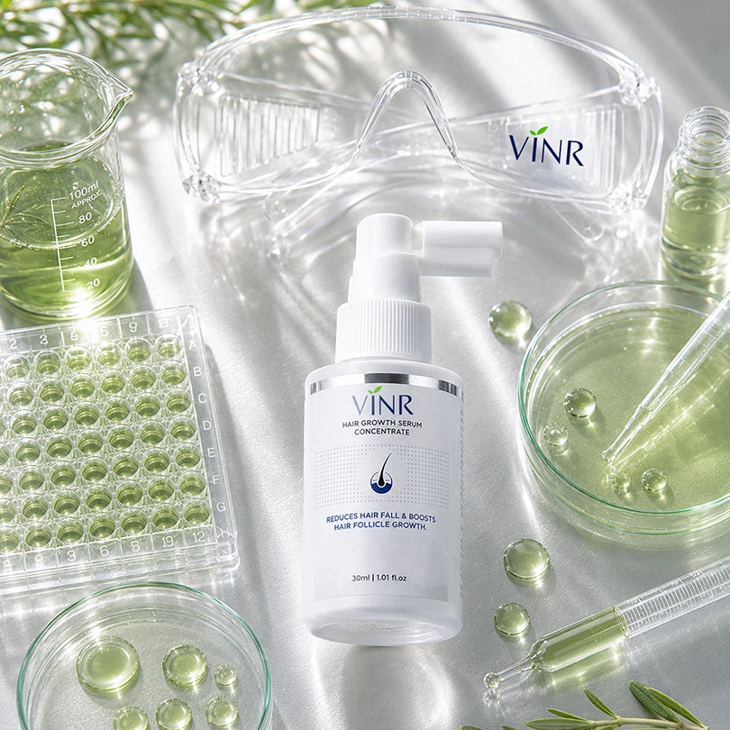 VINR Hair Serum + Hair Spray Combo | Frizz Control, Shine Boost & Smooth Styling for Dry, Dull Hair
